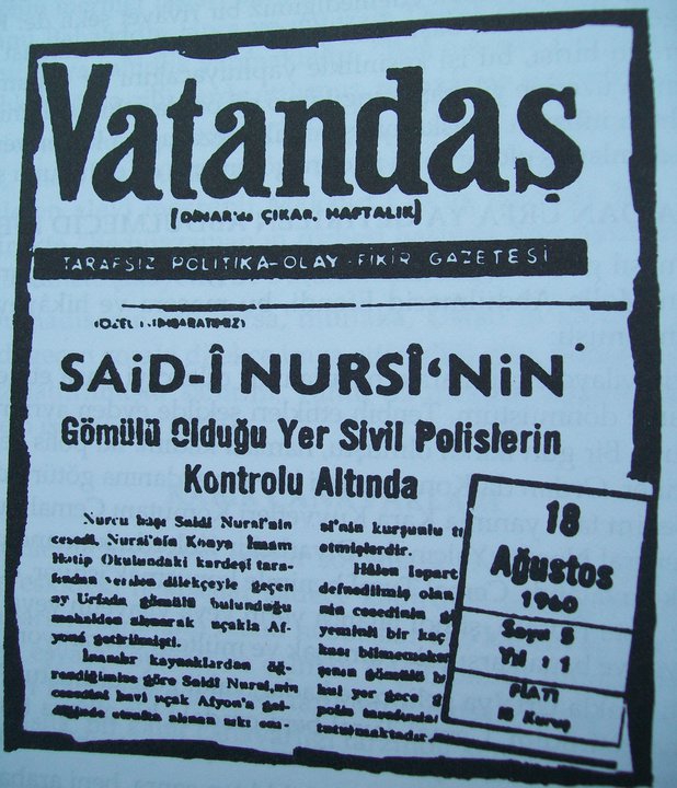 Said Nursi'nin o cümlesi mezar vasiyetine yazılmadı 5