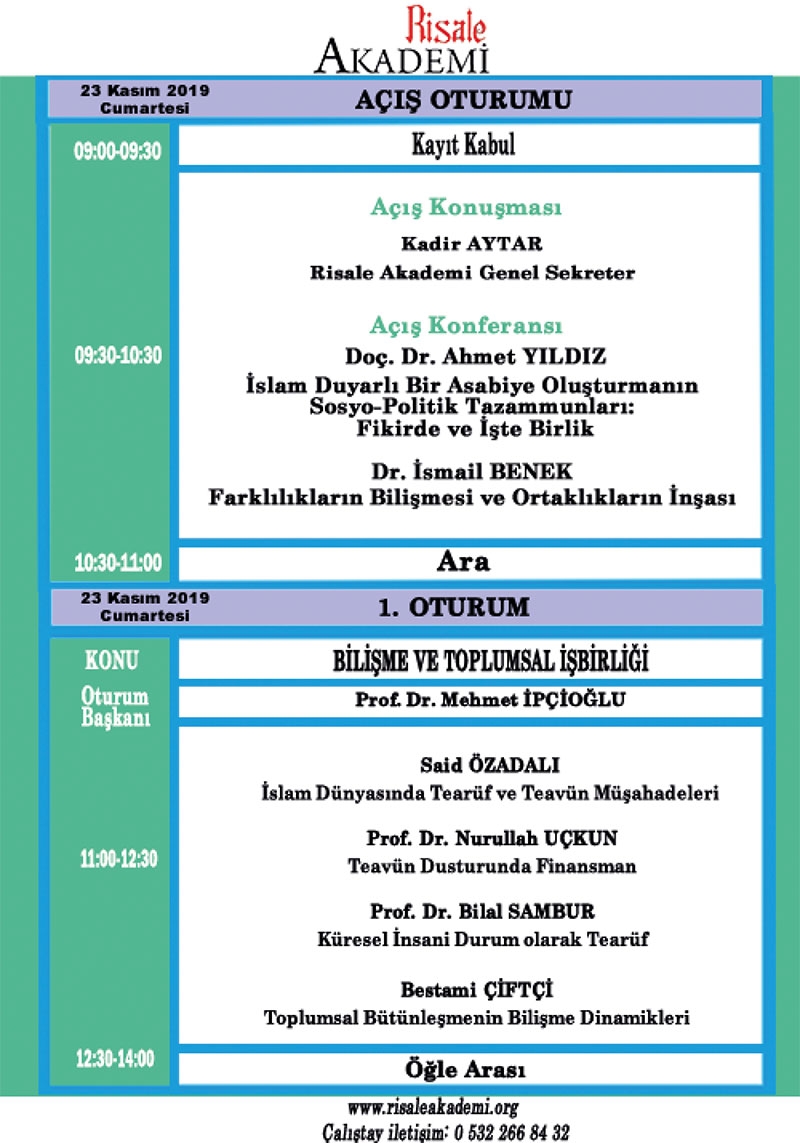 Toplumsal Bütünleşme Zemini: Tearüf Çalıştayı 2