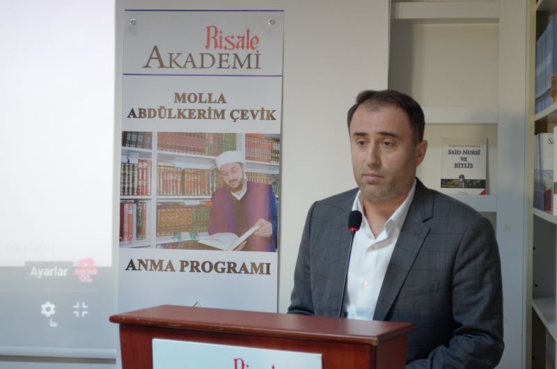 Molla Abdülkerim Çevik, Risale Akademi'de dualarla yad edildi 10