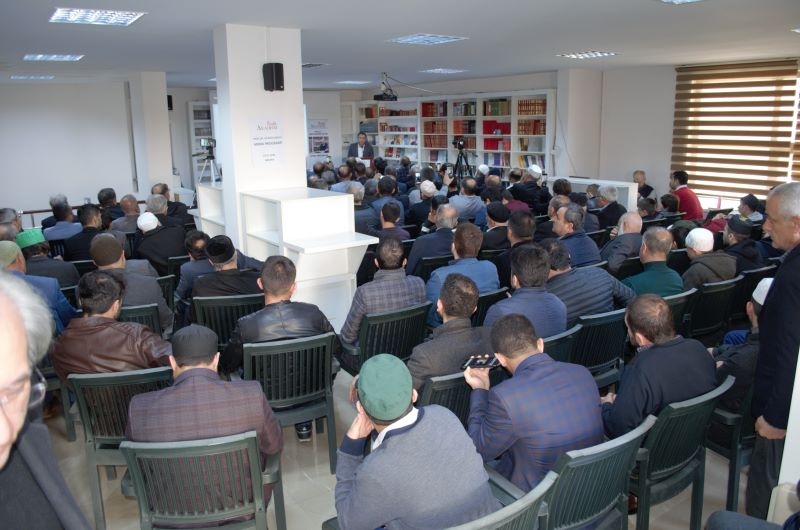 Molla Abdülkerim Çevik, Risale Akademi'de dualarla yad edildi 12