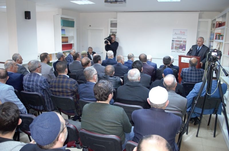 Molla Abdülkerim Çevik, Risale Akademi'de dualarla yad edildi 16