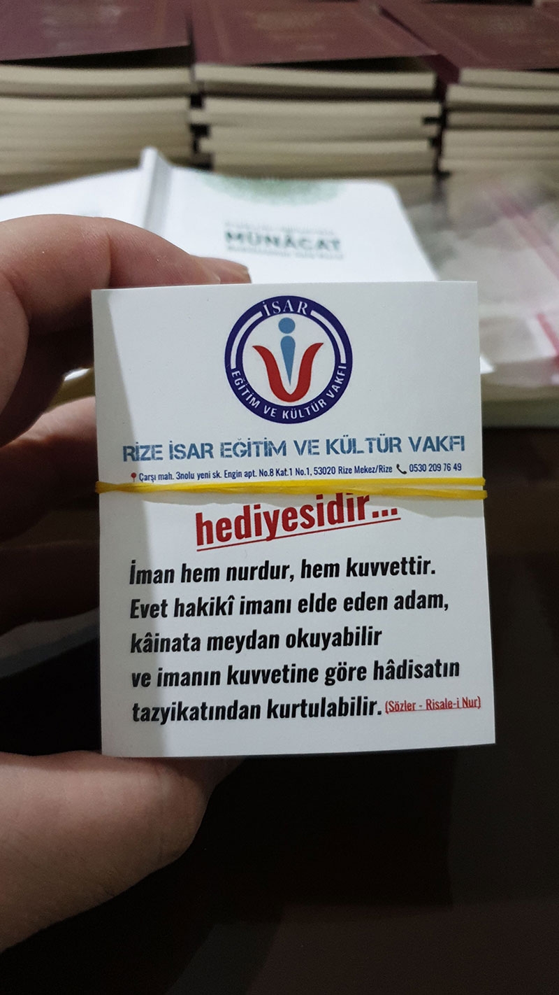 Rize'de binlerce Hastalar ve Ramazan Risalesi dağıtıldı 2