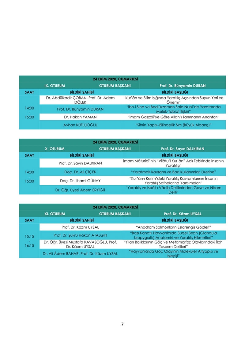 4. Uluslararası Yaratılış Kongresi başlıyor 8