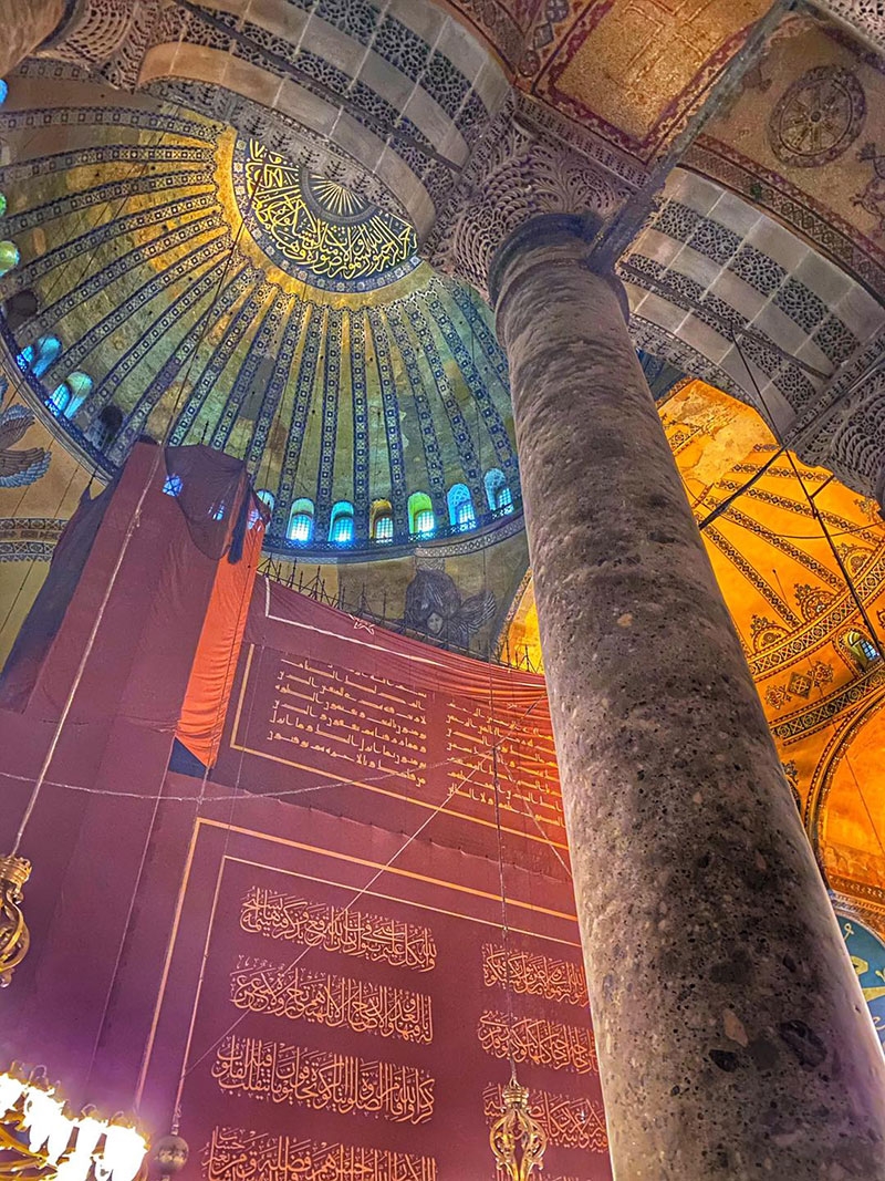 İskeleler söküldü, Ayasofya-i Kebir Cami-i Şerifi ihtişamına kavuştu 2