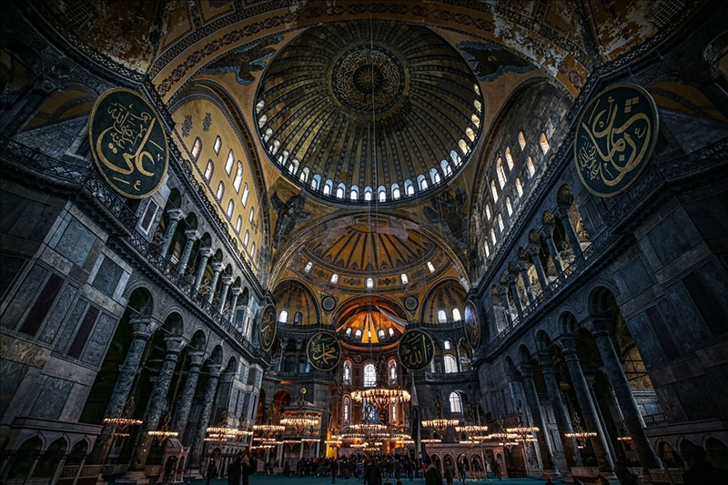 Ayasofya-i Kebir Camii Şerifi'nde cuma namazı 17