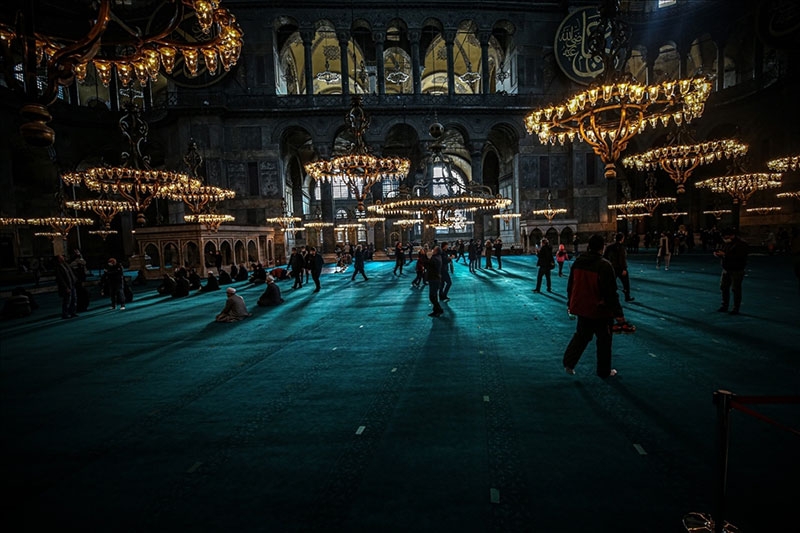 Ayasofya-i Kebir Camii Şerifi'nde cuma namazı 22