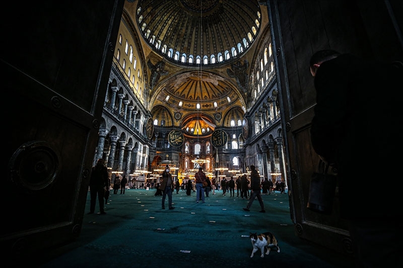 Ayasofya-i Kebir Camii Şerifi'nde cuma namazı 23