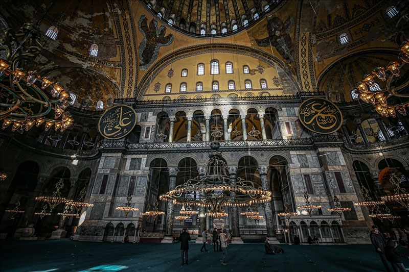 Ayasofya-i Kebir Camii Şerifi'nde cuma namazı 25