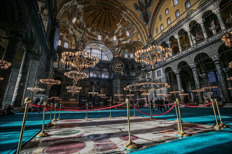 Ayasofya-i Kebir Camii Şerifi'nde cuma namazı 26