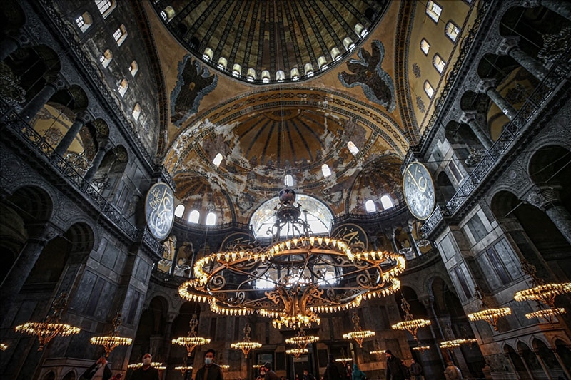 Ayasofya-i Kebir Camii Şerifi'nde cuma namazı 27