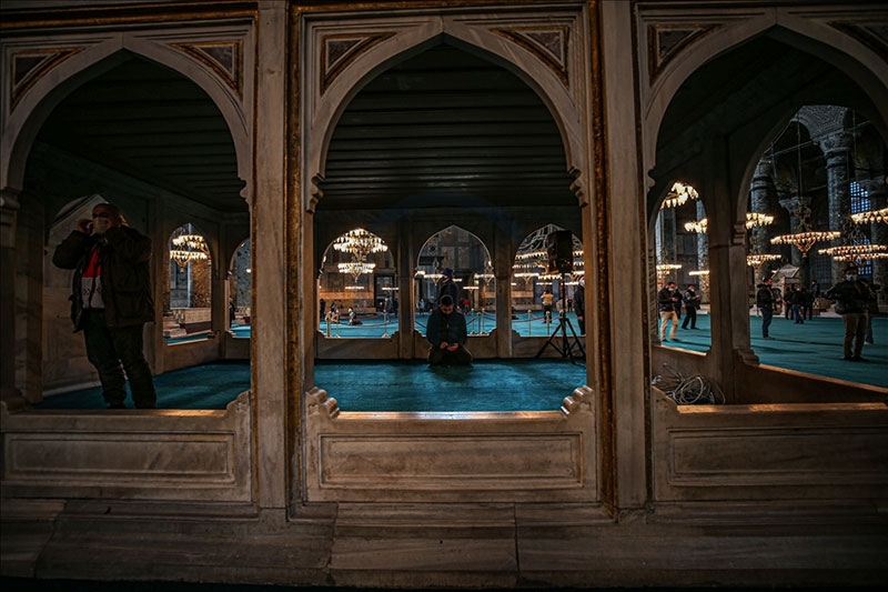 Ayasofya-i Kebir Camii Şerifi'nde cuma namazı 28