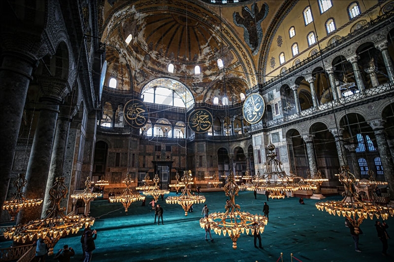 Ayasofya-i Kebir Camii Şerifi'nde cuma namazı 30