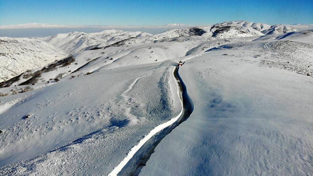 Muş'ta kar kalınlığı 4 metreyi geçti 4