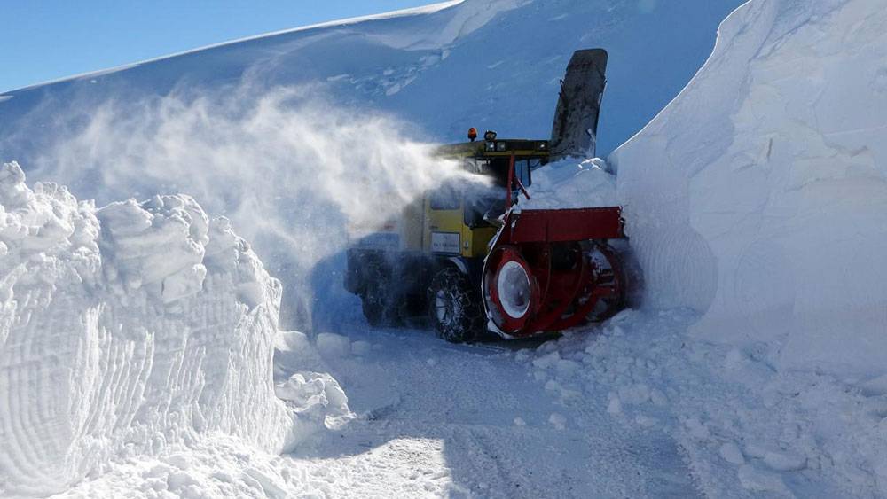 Muş'ta kar kalınlığı 4 metreyi geçti 5