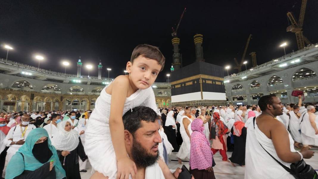 Kabe'nin minik hacı adayları 1