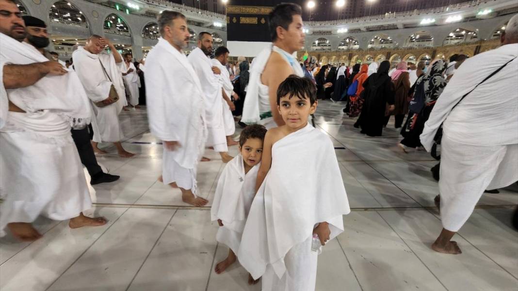 Kabe'nin minik hacı adayları 13