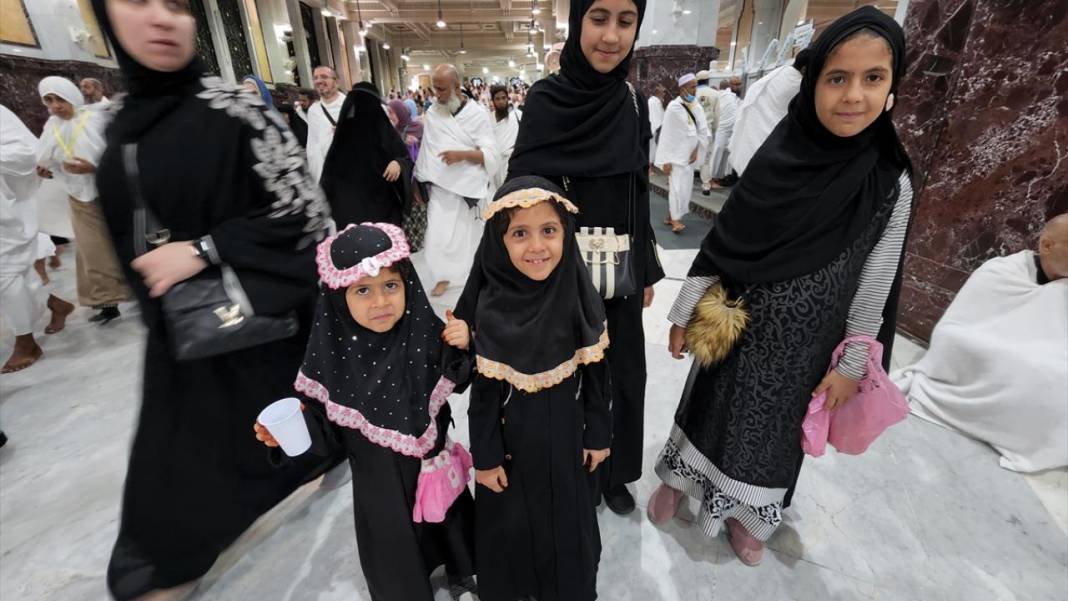 Kabe'nin minik hacı adayları 6