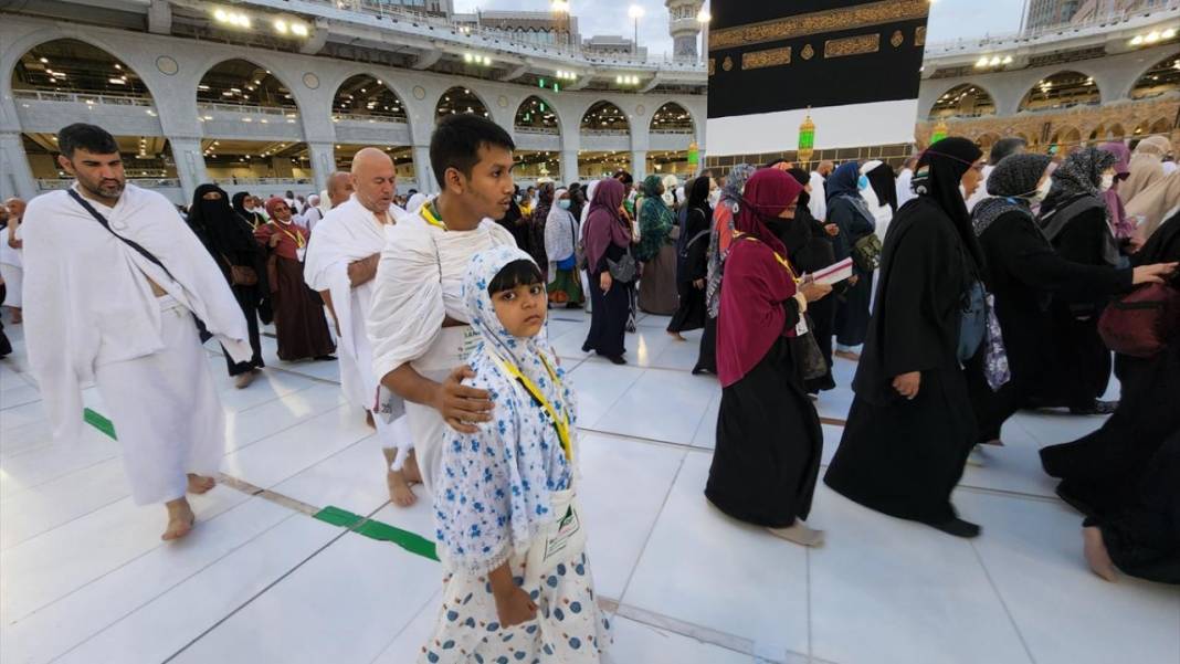 Kabe'nin minik hacı adayları 8