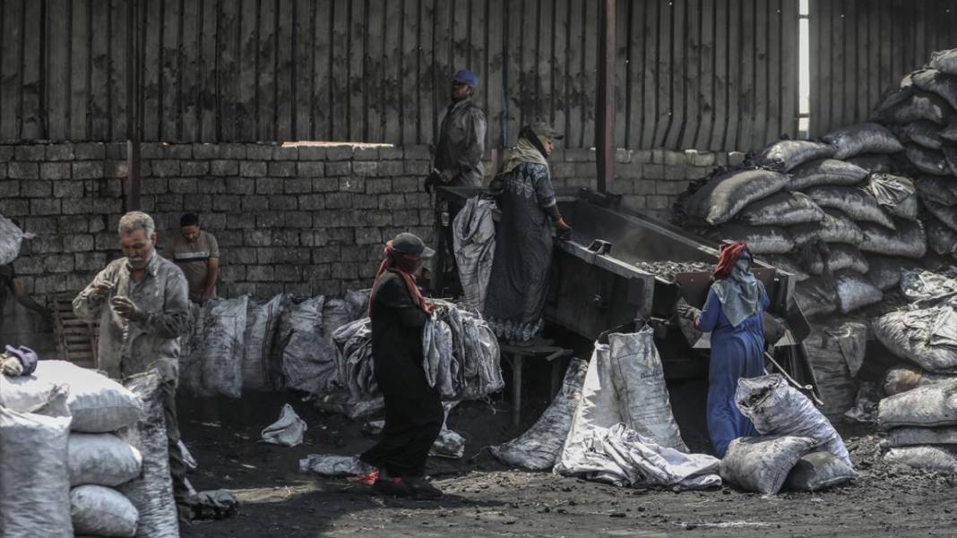 Mısır'da kömür işçilerinin zorlu mesaisi 11