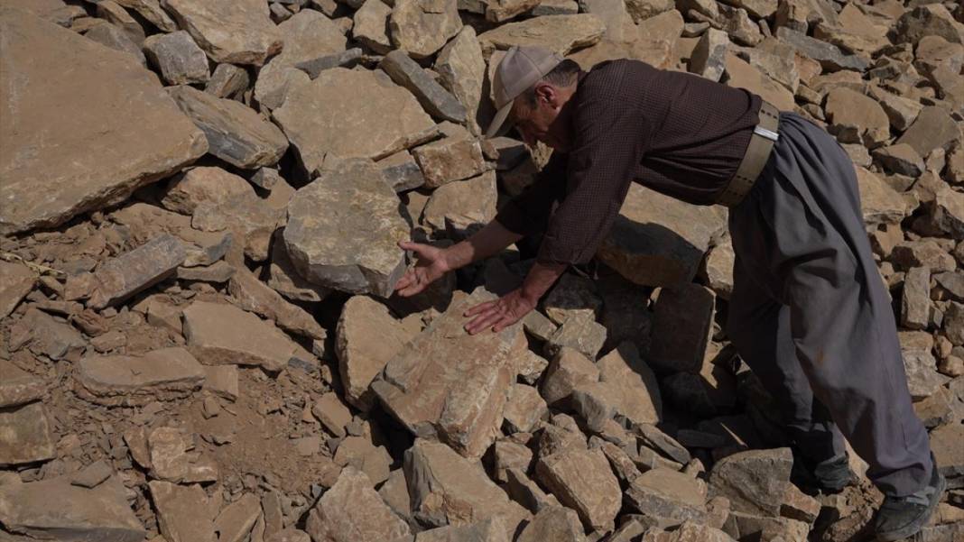 Ekmeklerini gerçekten 'taştan' çıkaran işçiler 7