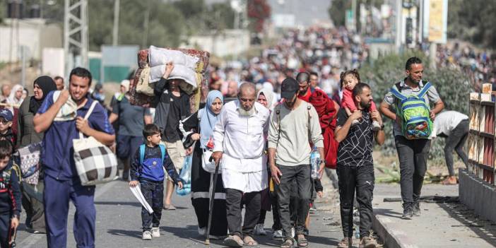 israil zalim, İslam dünyası da etkisiz olunca Gazzeliler zorunlu göçmen oldu