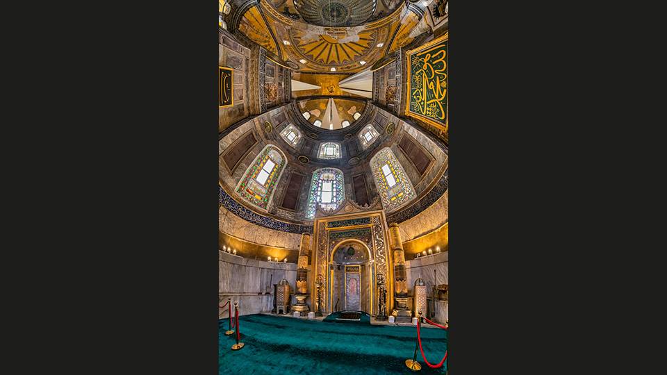 Ayasofya Camii'nin muhteşem detayları 14