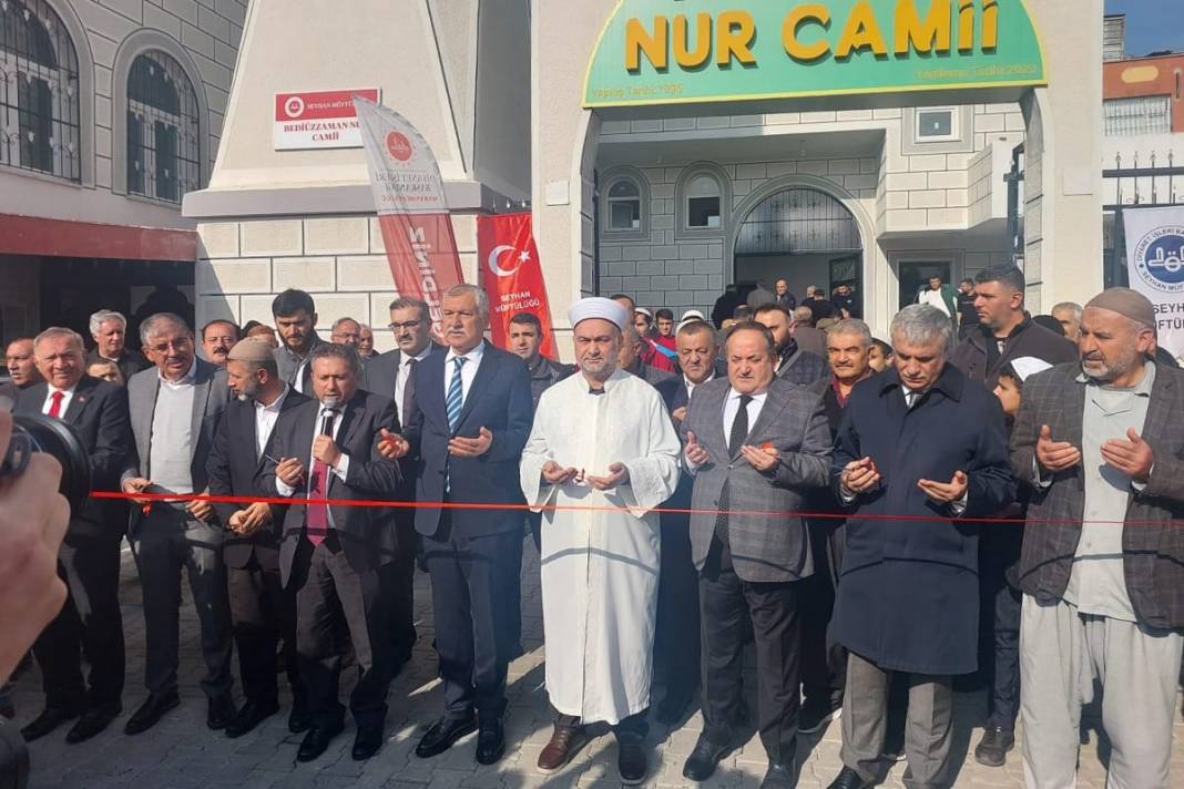 Adana Bediüzzaman Nur Camii Dualarla İbadete Açıldı 2