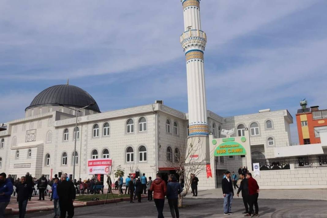 Adana Bediüzzaman Nur Camii Dualarla İbadete Açıldı 6