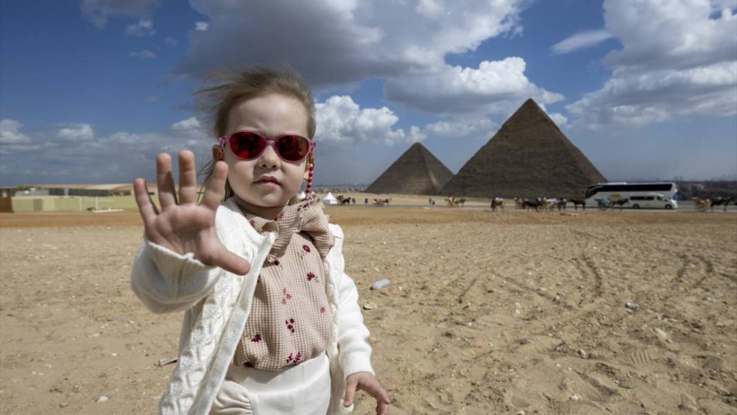 Mısır'da turistlerin çekim noktası: Giza piramitleri 5