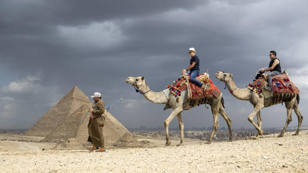 Mısır'da turistlerin çekim noktası: Giza piramitleri 6