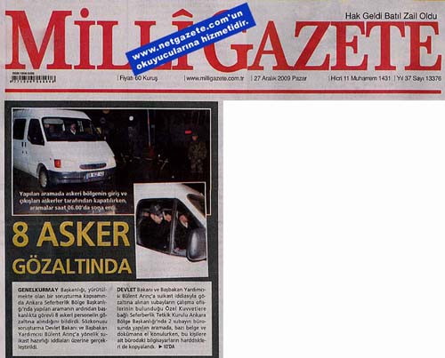 Askeri bölgelere sivil baskın 12