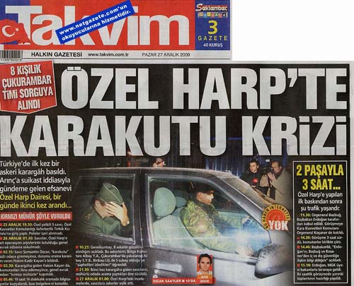 Askeri bölgelere sivil baskın 18