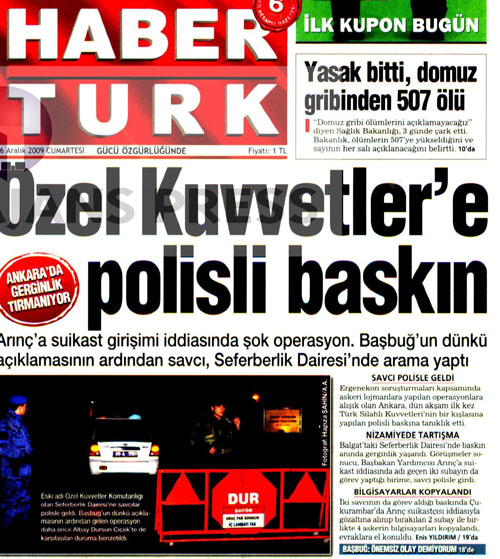 Askeri bölgelere sivil baskın 2