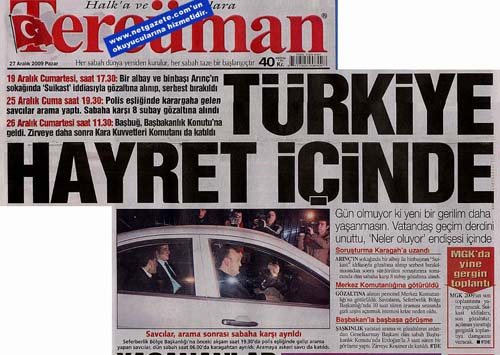 Askeri bölgelere sivil baskın 20