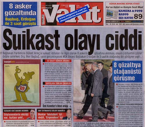 Askeri bölgelere sivil baskın 22