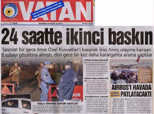 Askeri bölgelere sivil baskın 23