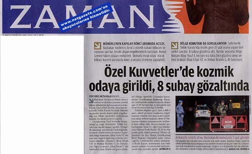 Askeri bölgelere sivil baskın 26