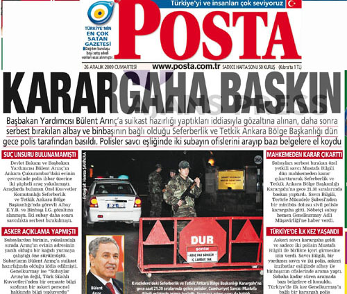 Askeri bölgelere sivil baskın 5