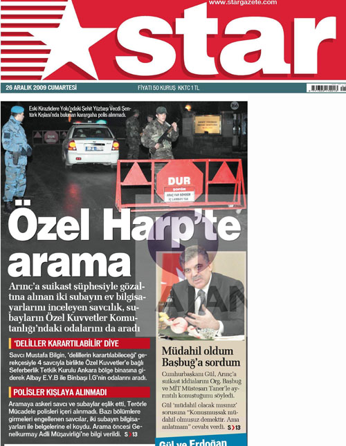 Askeri bölgelere sivil baskın 6