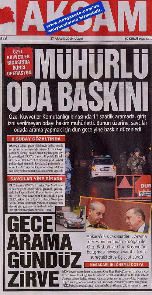 Askeri bölgelere sivil baskın 8