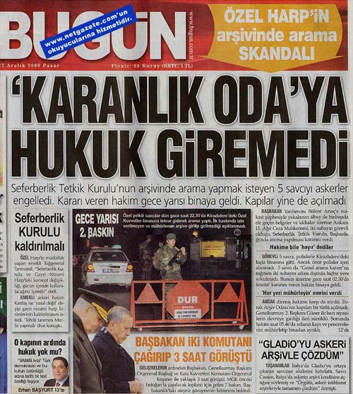 Askeri bölgelere sivil baskın 9