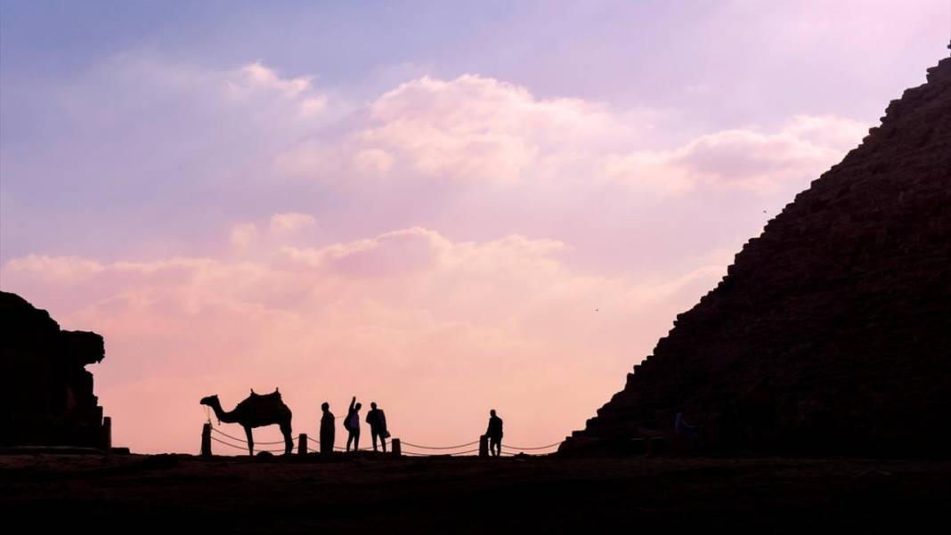 Mısır'ın Giza piramitleri 1