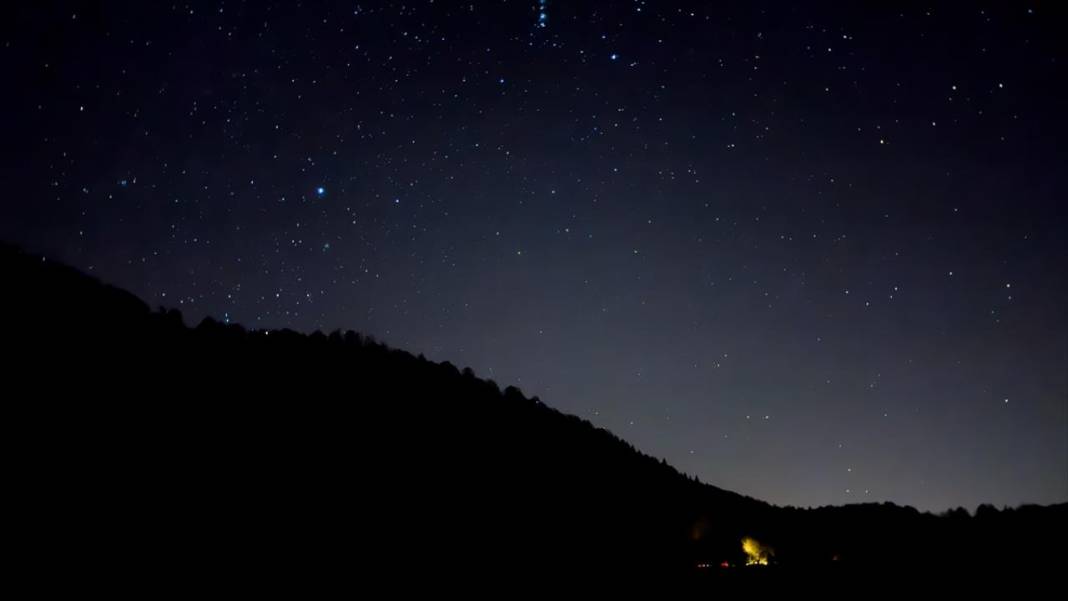 Sakarya'da yıldızlı gece 6