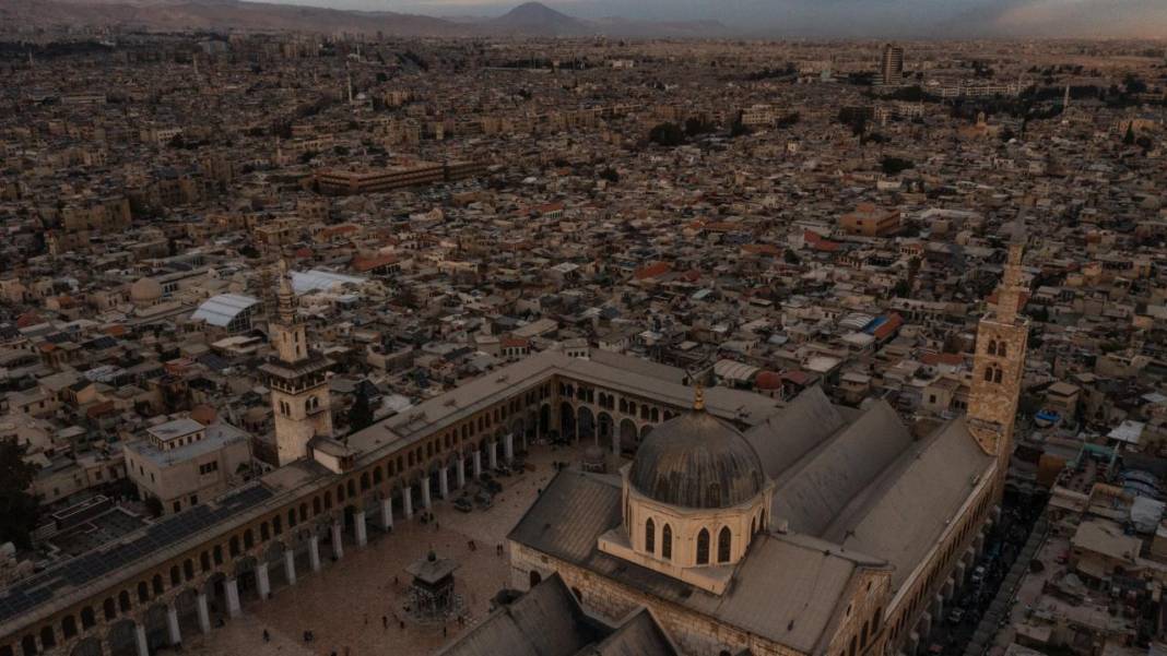 Günbatımında Şam Emevi Camii 1