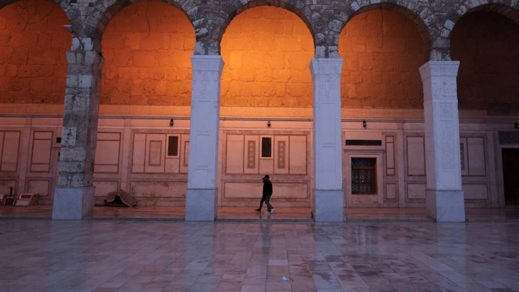 Günbatımında Şam Emevi Camii 11