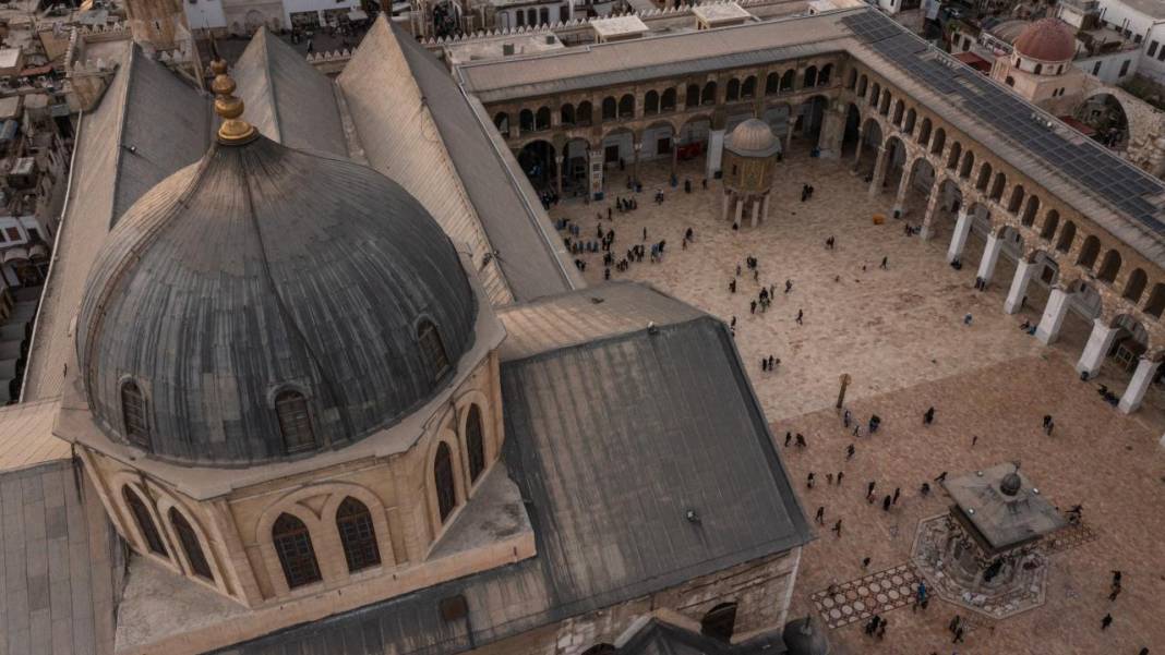 Günbatımında Şam Emevi Camii 12