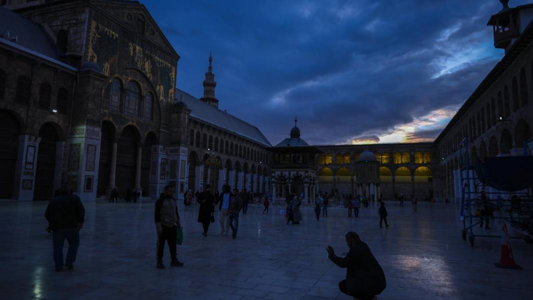 Günbatımında Şam Emevi Camii 13