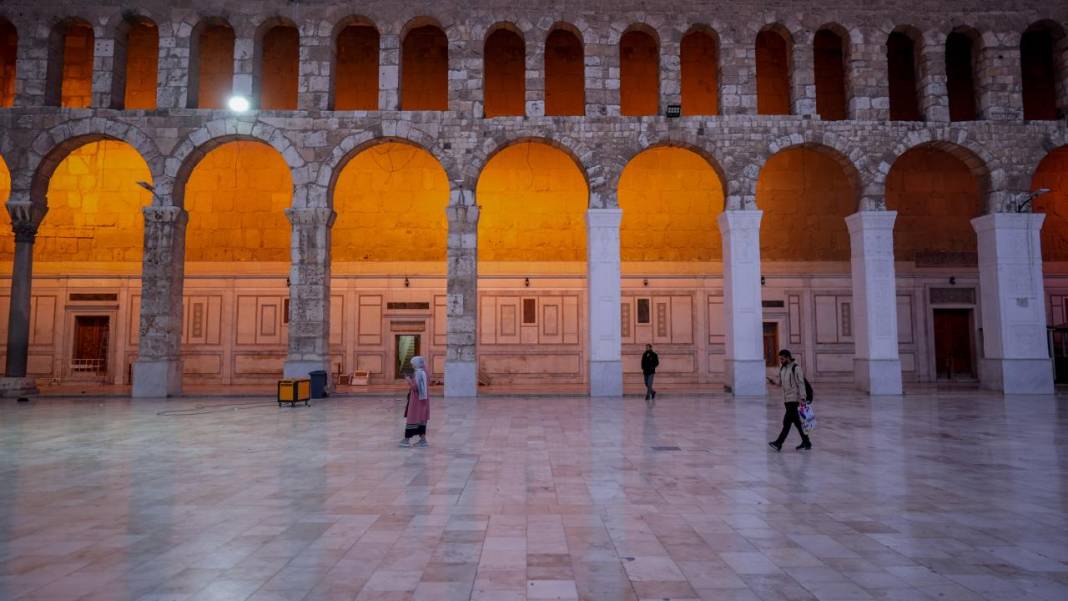 Günbatımında Şam Emevi Camii 15