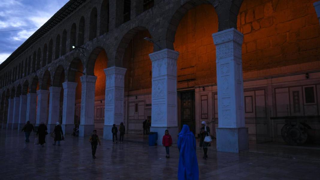 Günbatımında Şam Emevi Camii 16