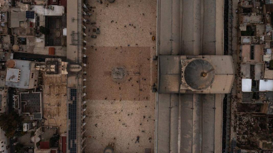 Günbatımında Şam Emevi Camii 17